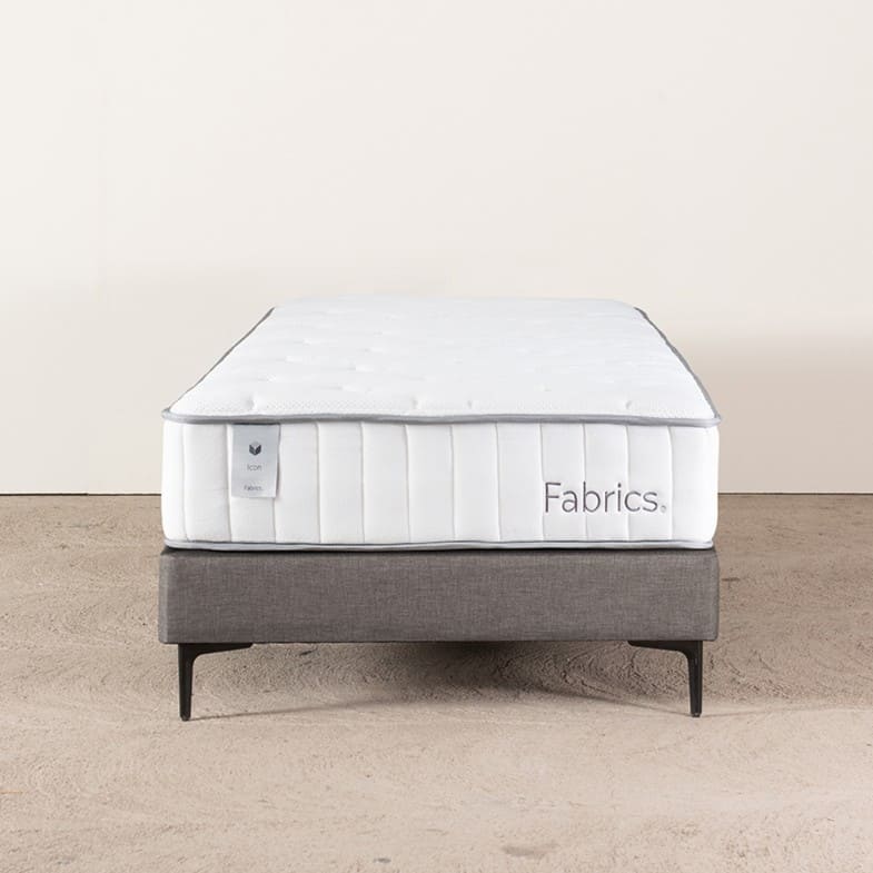 Cama Icon 1 Plaza 90x200cm Gris - Image 3