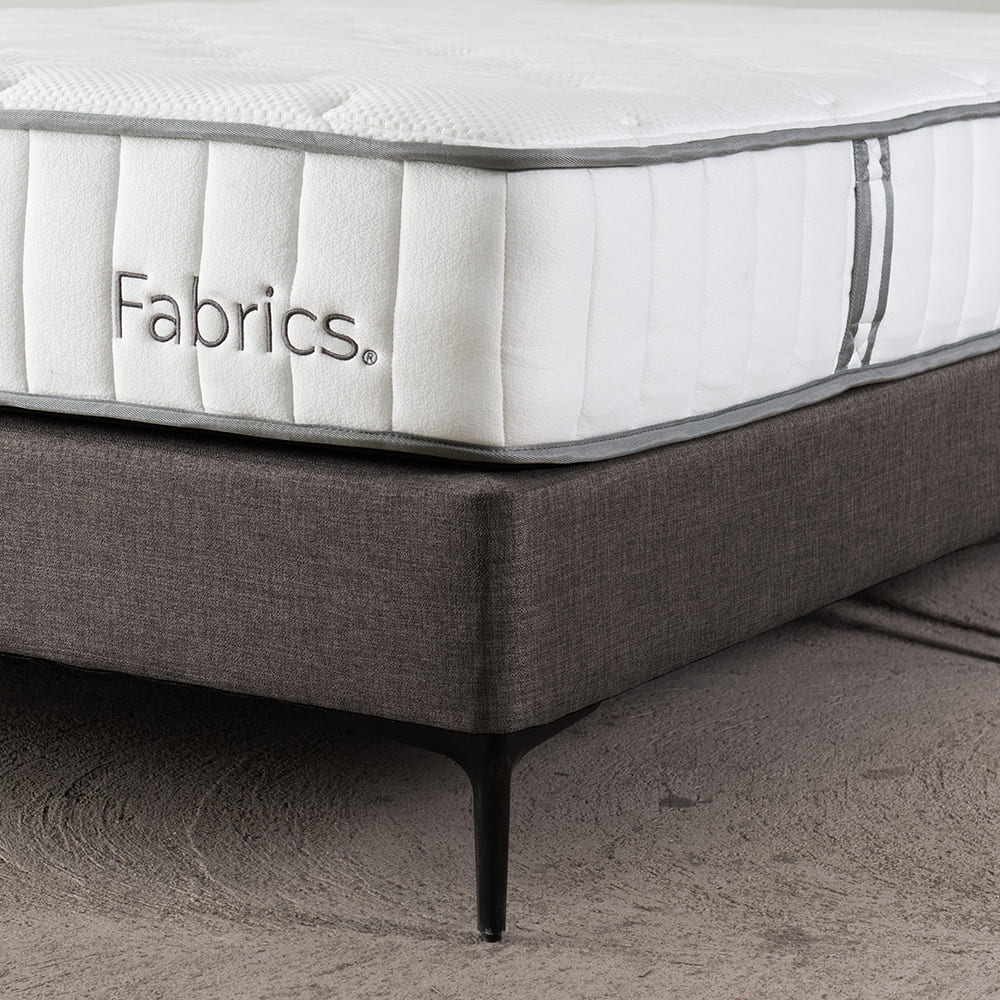 Cama Icon 1 Plaza 90x200cm Gris - Image 4