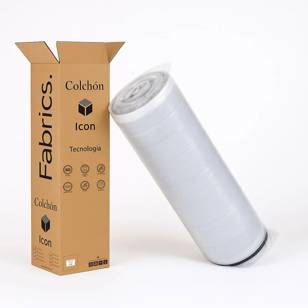 Cama Icon 1 Plaza 90x200cm Gris - Image 5