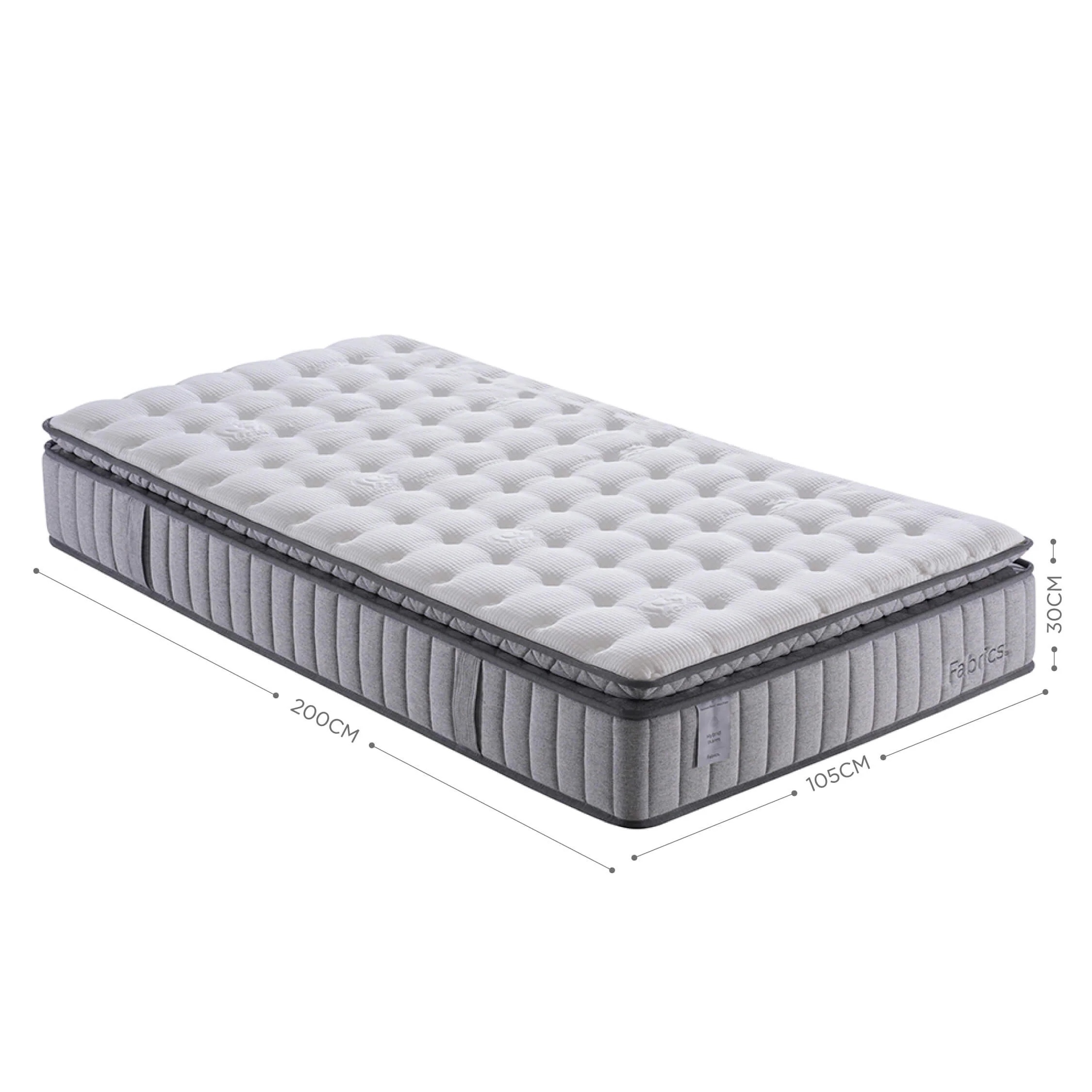 Colchón Hybrid Warm 1.5 Plazas 105x200cm - Image 6