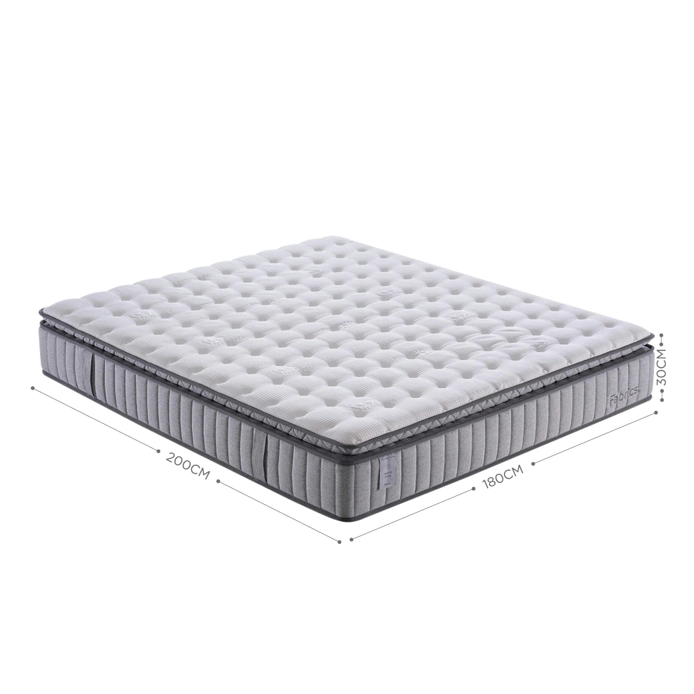 Colchón Hybrid Warm King 180x200cm - Image 6