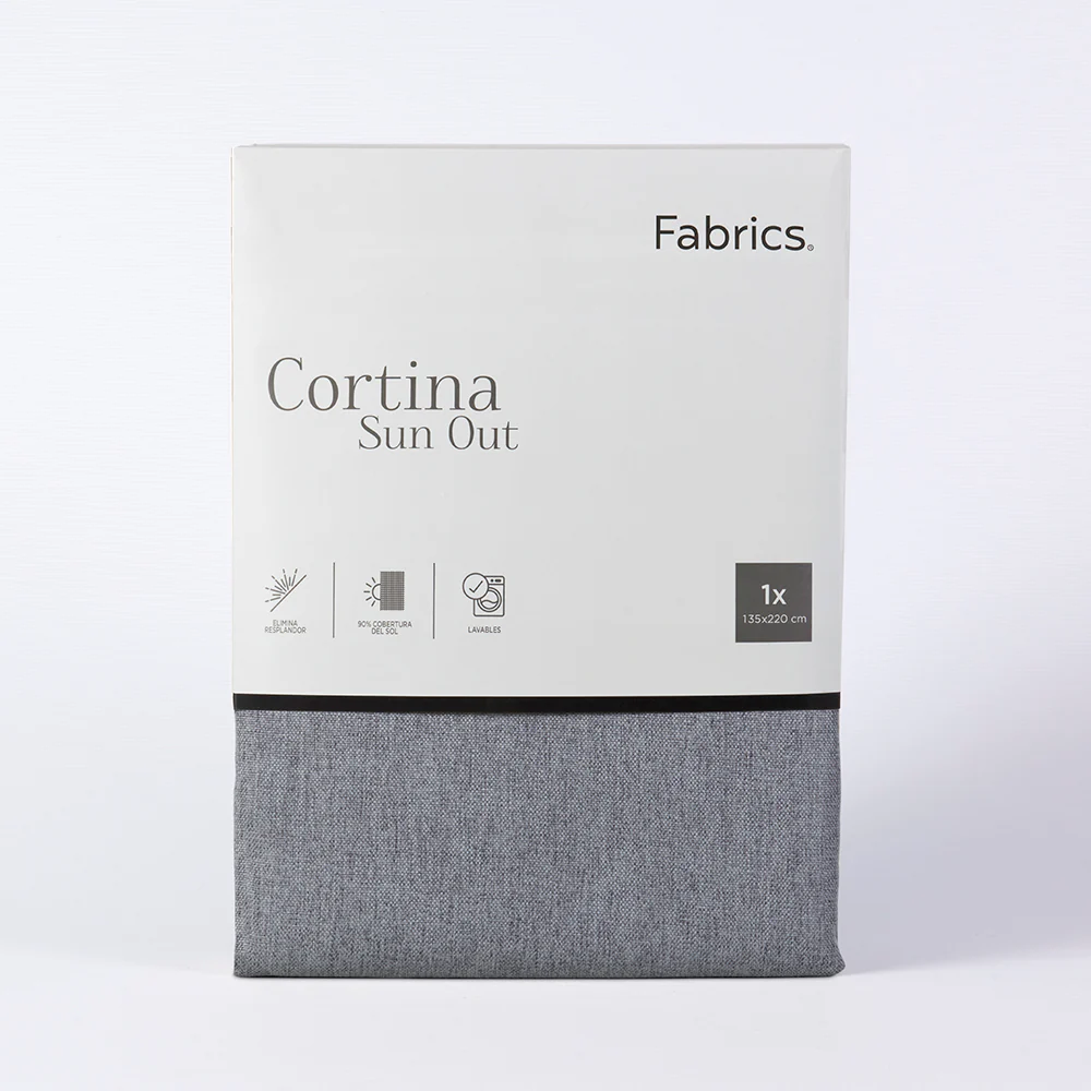Cortina Sun Out 135x220cm Marengo - Image 3