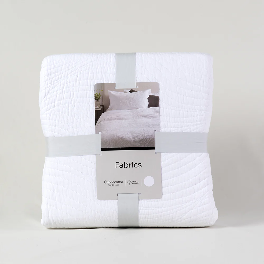 Cubrecama Quilt Slate Super King Blanco - Image 5