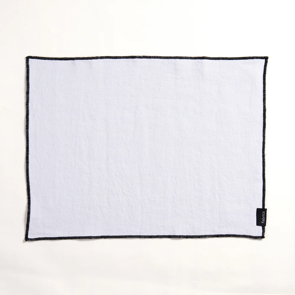 Individual Lino Isa 35x45cm Blanco - Image 3