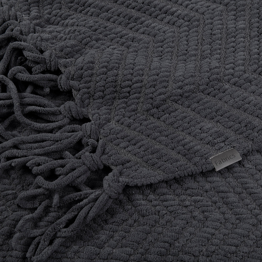 Manta Chunky Zigzag Marengo - Image 3