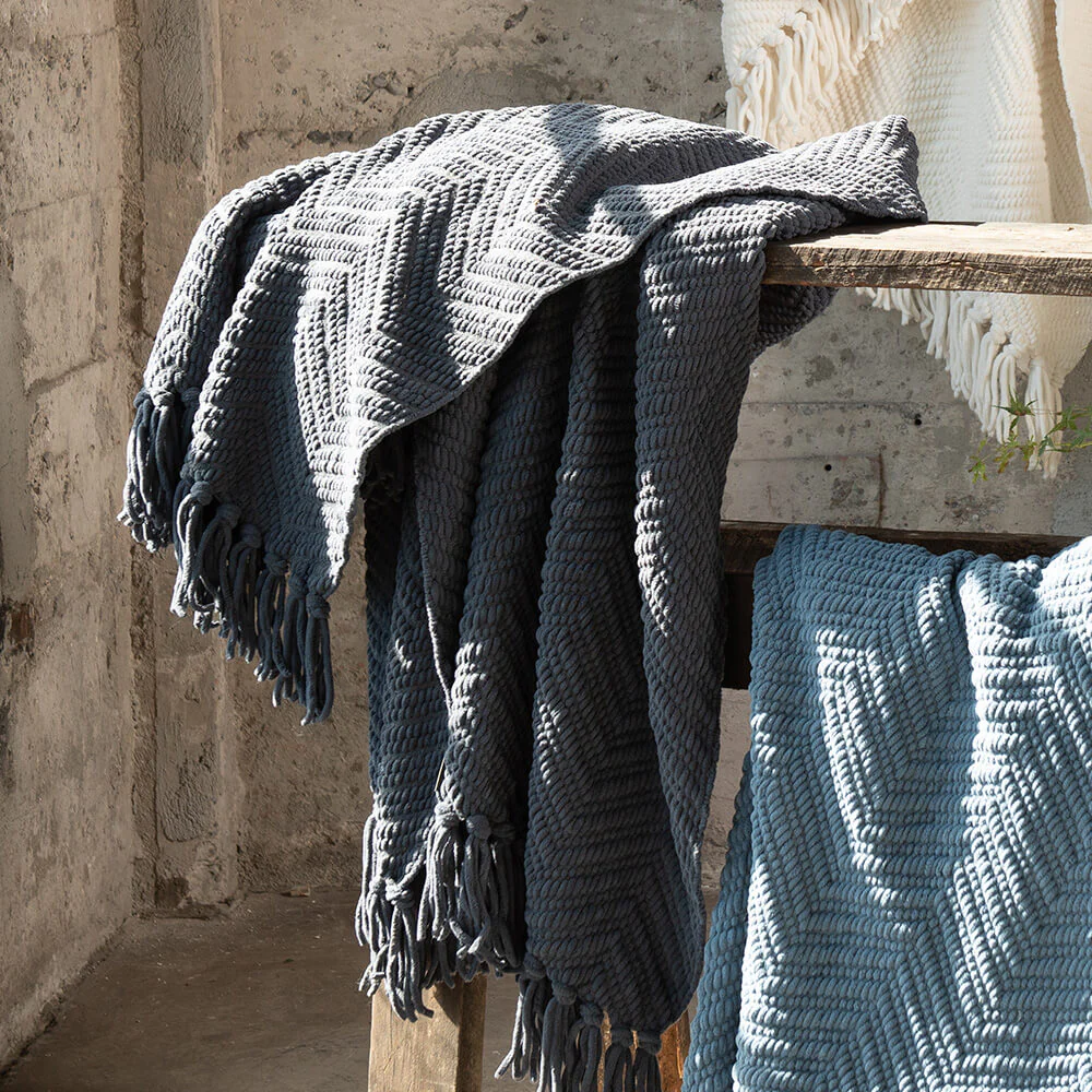 Manta Chunky Zigzag Marengo - Image 5