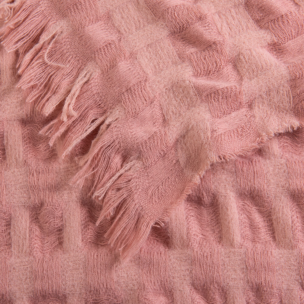 Manta Cuadros Rosa - Image 4