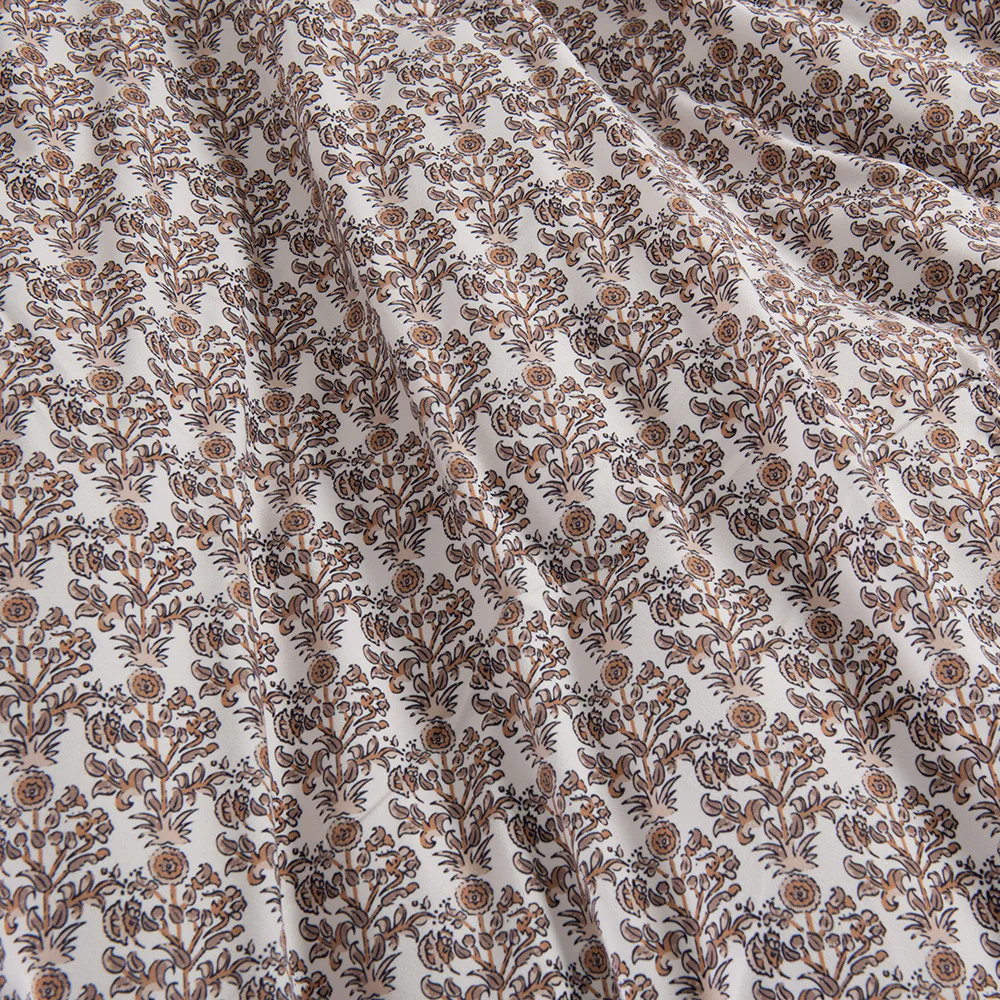 Piecera Velvet Estampada Solei 90x230cm Crudo - Image 4