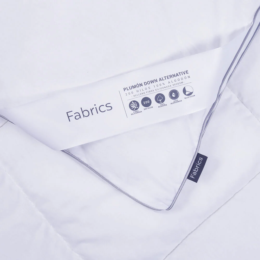 Plumón Down Alternative Super King Blanco - Image 5