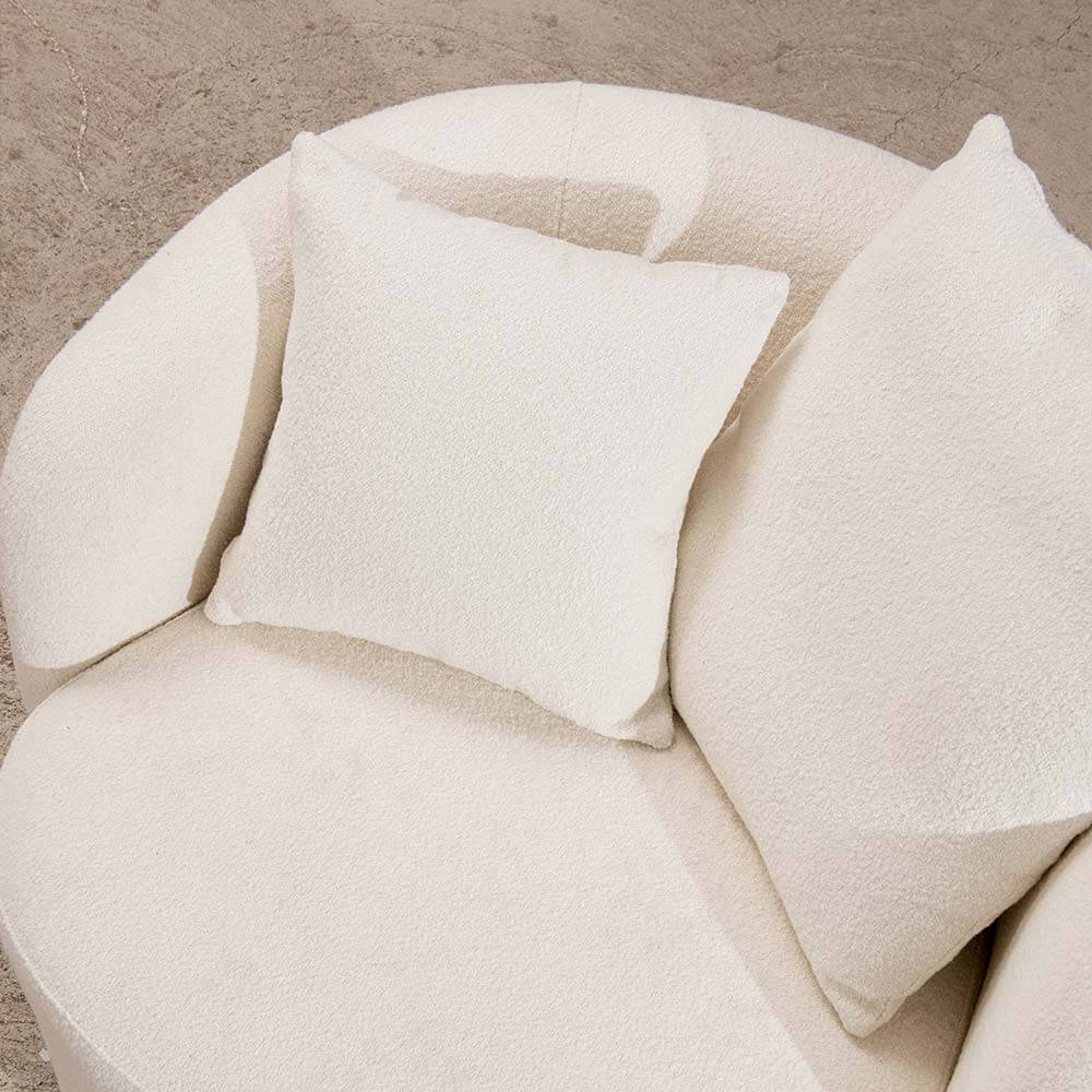 Poltrona Giratoria Amulet Blanca - Image 4