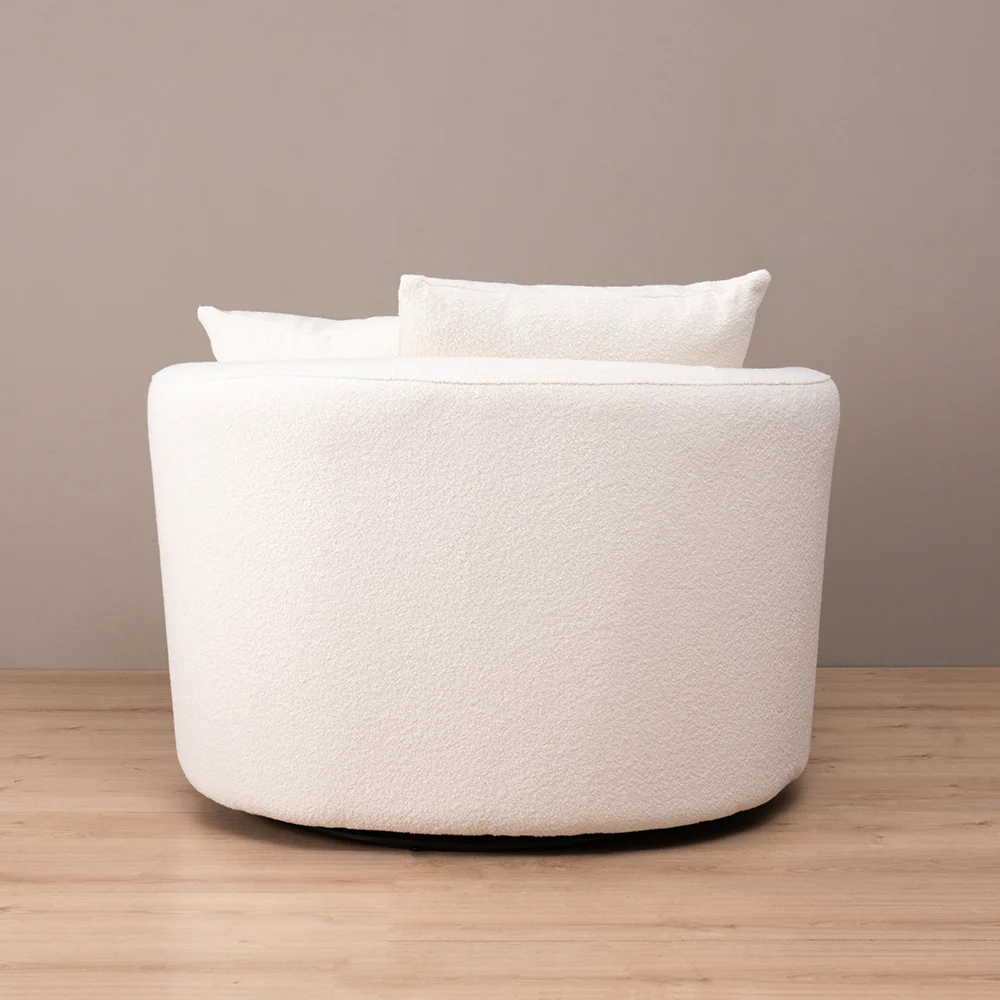 Poltrona Giratoria Amulet Blanca - Image 6