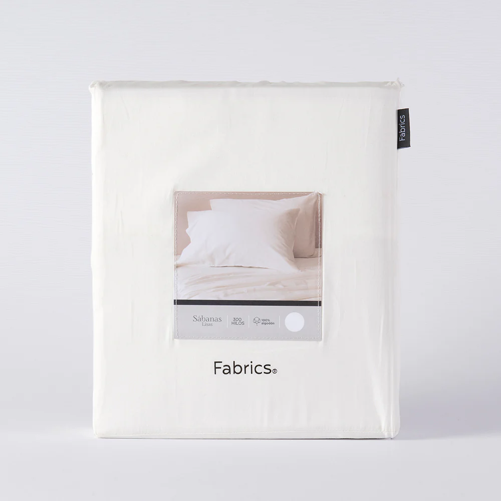 Sábana 300 Hilos Super King Crudo - Image 3