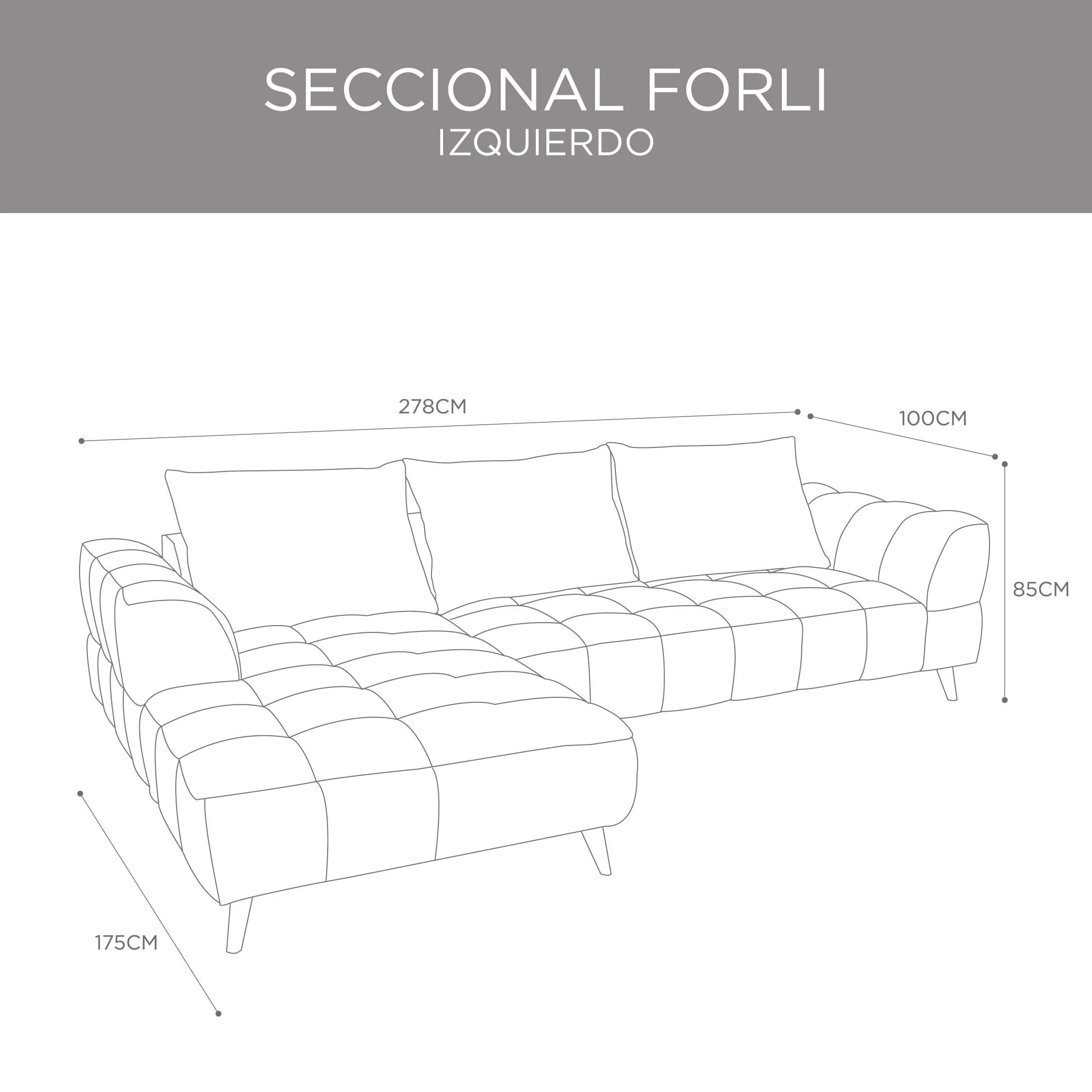 Seccional Forli Crudo Izquierdo - Image 6