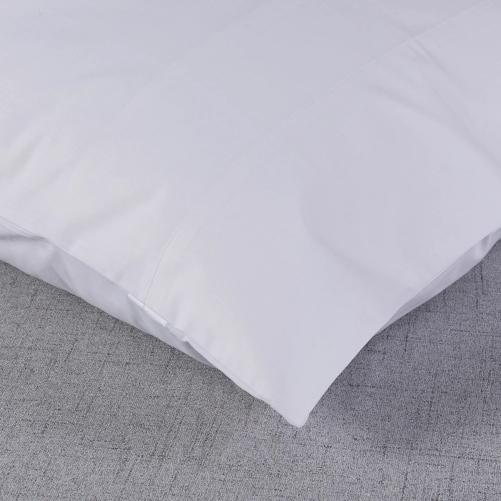 Set 2 Fundas Almohadas 200 Hilos Cobre 50x70cm Blanco - Image 3